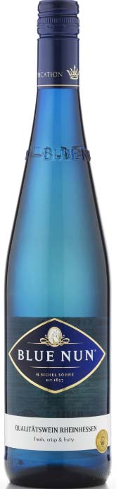 Wines In Blue Bottles