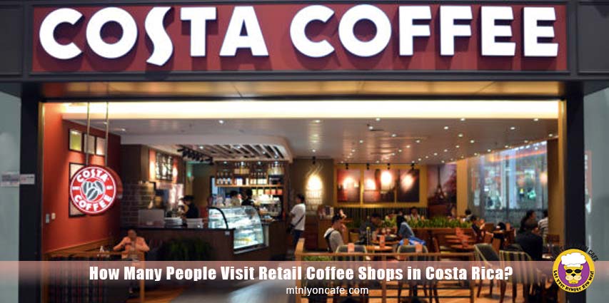 How Many People Visit Retail Coffee Shops in Costa Rica?